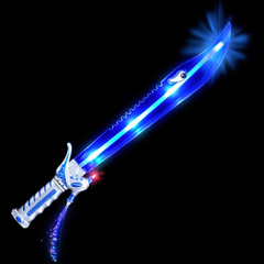 24" FIBER OPTIC SHARK SWORD LLB kids toys