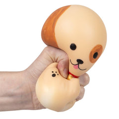 4" Squish And Stretch Dog 12ct - LLB Toys