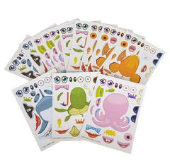 SEA ANIMAL CHARACTER STICKER SET LLB Sticker