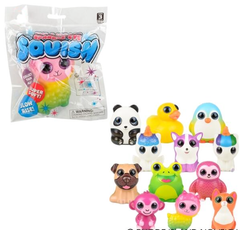 MINI SPARKLE EYE SQUISH 3.5" LLB Squishy Toys