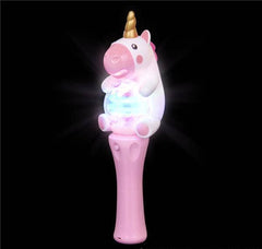 11" UNICORN SPINNING WAND LLB kids toys