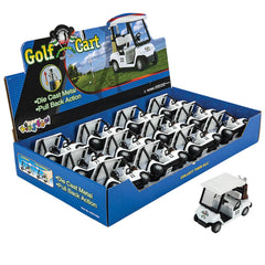 5" DIE-CAST PULL BACK GOLF CART LLB Car Toys