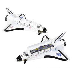 7" DIE-CAST PULL BACK SPACE SHUTTLE LLB Car Toys