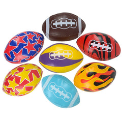 3.5" SOFT STUFF FOOTBALL ASSORTMENT LLB Balls