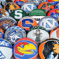 7" MINI COLLEGE BASKETBALLS 50 PCS/CASE