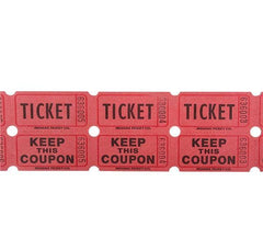 DOUBLE ROLL TICKET RED -2000/ROLL LLB kids toys