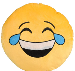 12" EMOTICON PILLOW LLB Plush Toys