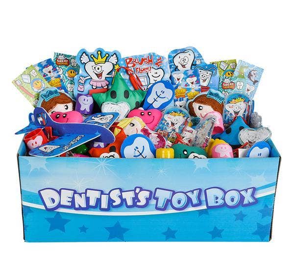 100 PC DENTAL TREASURE CHEST ASSORTMENT LLB kids toys