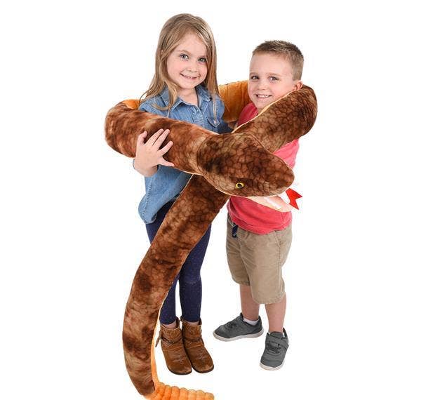 JUMBO BROWN RATTLESNAKE LLB Plush Toys