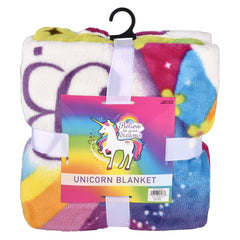 50" X 60" Unicorn Blanket Plush LLB Plush Toys