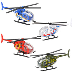 3.5" DIE-CAST HELICOPTER LLB Car Toys