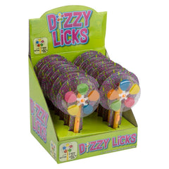 Dizzy Licks Spinning Lollipop- LLB Candy