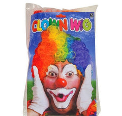 RAINBOW CLOWN WIG LLB kids toys