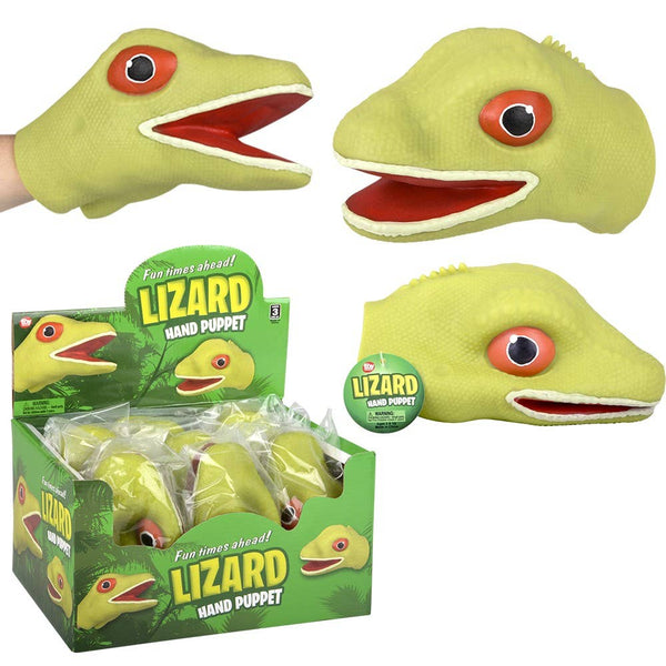 Stretchy Lizard Hand Puppet 6