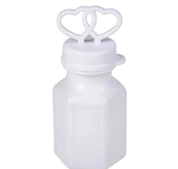 .6 OZ DOUBLE HEART BUBBLE BOTTLE LLB kids Accessories