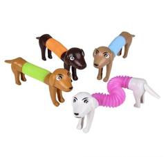 5.5" DACHSHUND FIDGET POP TUBE LLB Fidget Toys