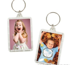 2.25" PHOTO FRAME KEYCHAIN LLB Keychain