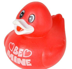 2" VALENTINE'S DAY RUBBER DUCKY LLB kids toys