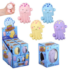 3" Squish And Stretch Jelly Fish LLB Squishy Toys