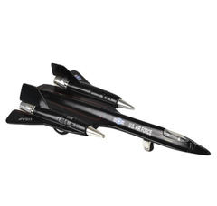 8" DIE-CAST PULL BACK SR-71 BLACKBIRD (6PCS/DISP)  Car Toys