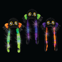 Halloween Spider Popping Ear Light-Up Hat - LLB Toys