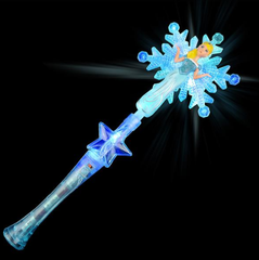 LIGHT-UP SNOWFLAKE PRINCESS WAND LLB Light-up Toys