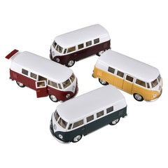 5" Diecast Pull Back 1962 VW Bus