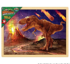 15.75" x 11.75" 48PC DINOSAUR PUZZLE LLB Puzzle