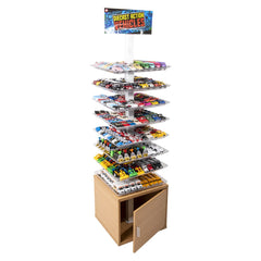 DISPLAY STAND AND VEHICLE BUNDLE LLB Car Toys