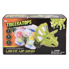 9.25" Light-Up Gear Triceratops LLB Light-up Toys