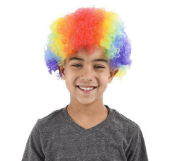 RAINBOW CLOWN WIG LLB kids toys