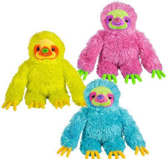 11.5" SLOTH NEON LLB Plush Toys