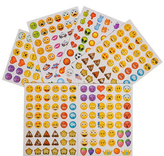 7.5" EMOTICON STICKERS LLB Sticker