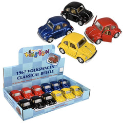 4" Diecast Pull Back 1967 VW Classic Beetle