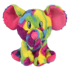 11" Rainbow Elephant Plush