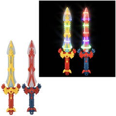 24.5" Light-Up Spinning Sword- LLB Toys