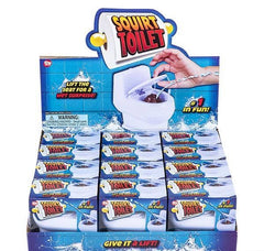 4" SQUIRT TOILET-BOXED LLB kids toys