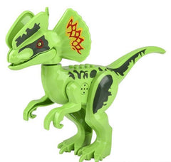 DILOPHOSAURUS ROARING DINOSAUR BLOCK FIGURE LLB kids toys