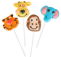 2" ZOO ANIMAL LOLLIPOP LLB kids toys