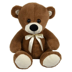 12" Sitting Mink Bear - LLB Plush