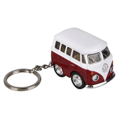 2" Diecast Pull Back VW Little Van Keychain