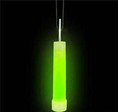 4" GREEN GLOW STICK NECKLACE LLB kids toys