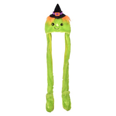 Light-Up Plush Witch Hat Scarf