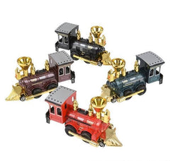 5" Pull Back Power Steam Locomotive - Car Toys