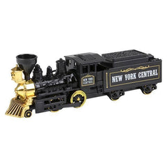 10" Steam Engine Loco Die-Cast Pull Back Car Toys