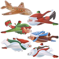 7" Christmas Gliders- LLB Toys