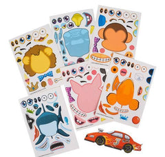 ASSORTED CHARACTER STICKER SETS (96PCS/UNIT) LLB Sticker