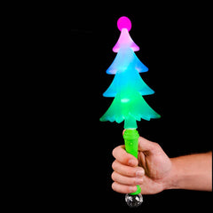 13" FLASHING CHRISTMAS TREE WAND LLB kids toys