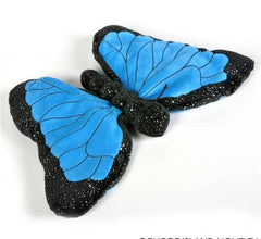 12" SPARKLE BLUE MORPHO BUTTERFLY plush LLB Plush Toys