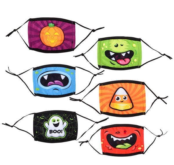 HALLOWEEN FACE MASK CHILD SIZE LLB kids toys